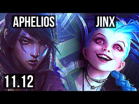 APHELIOS & Senna vs JINX & Sona (ADC) | 3/0/6, 300+ games | BR Grandmaster | v11.12