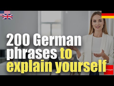 200 German phrases to explain yourself | Passive listening | Must-Know | with hiragana