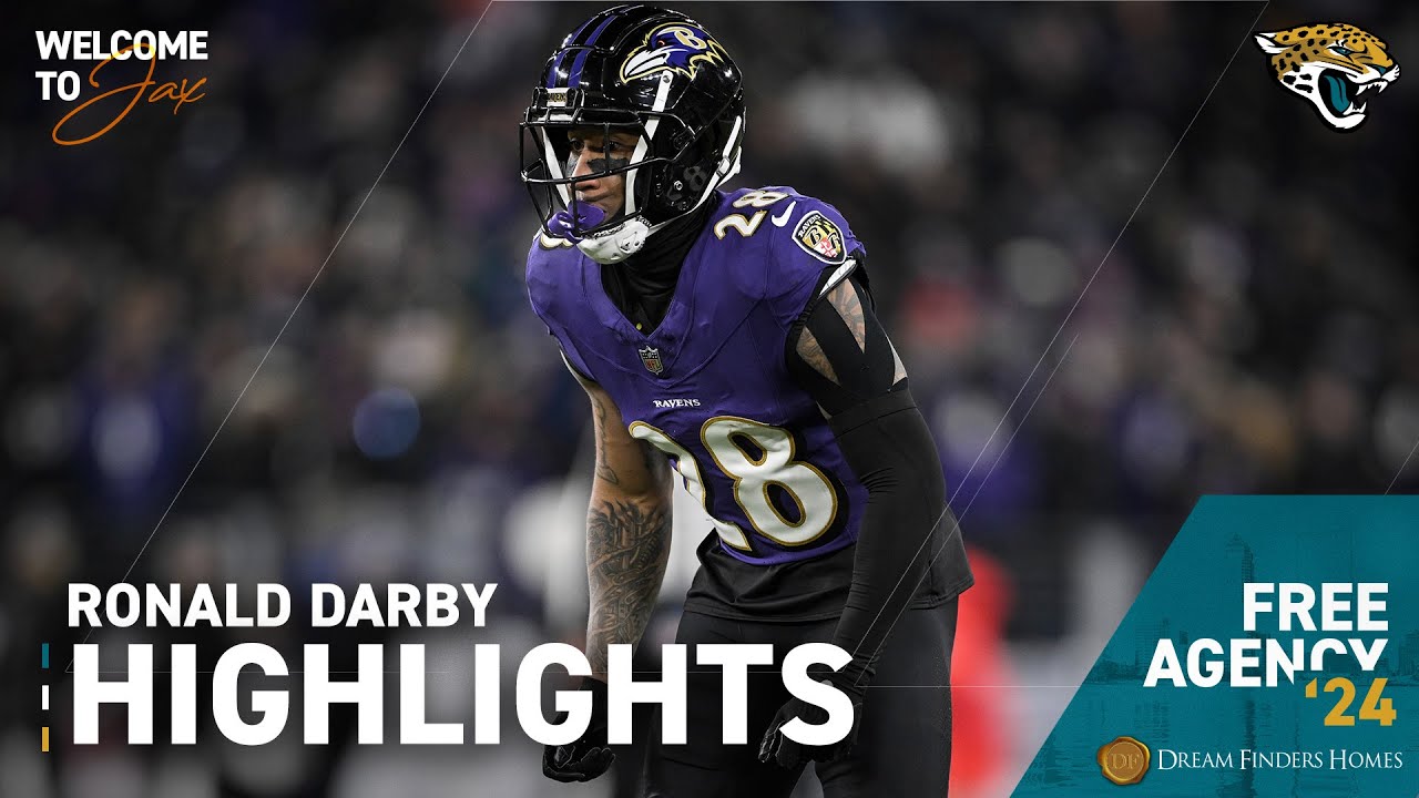 Ronald Darby’s Top Career Highlights | Jaguars Free Agency 2024 | Jacksonville Jaguars
