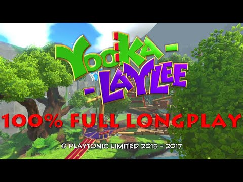 Yooka-Laylee Longplay (Nintendo Switch) - 100% Completion - All collectibles