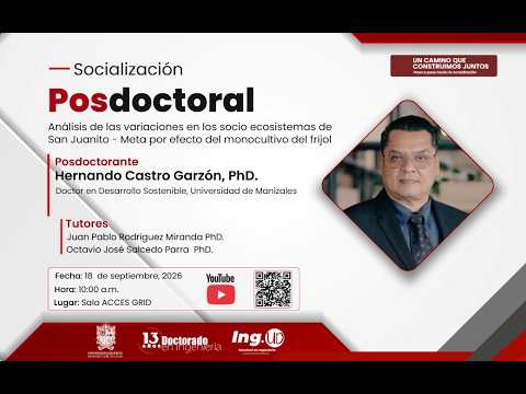 Socialización posdoctoral – Hernando Castro Garzón