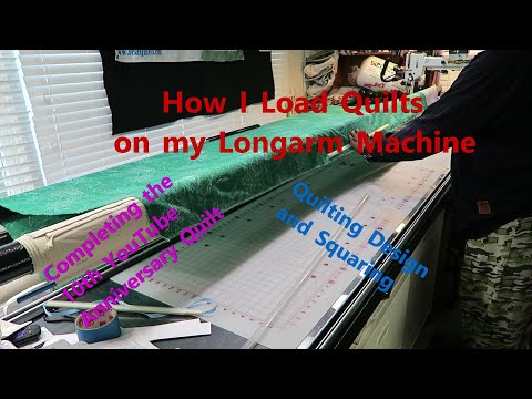 How I Load Quilts On The Longarm System  Teaquilts 33:41 mins