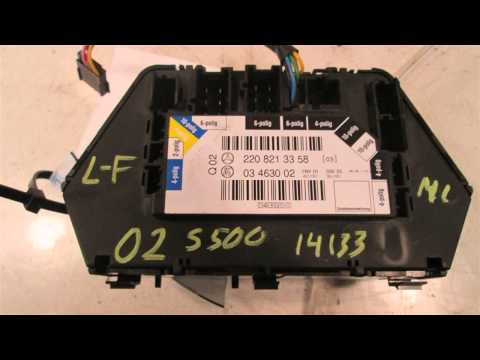 2002 Mercedes S500 Power Master Window / Control LH SEAT SWITCH 220TYPE - mbiparts.com Used O... OEM