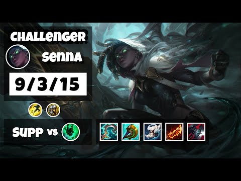 Senna Support 11.16 Challenger Gameplay Replay - S11 (9/3/15) - BR