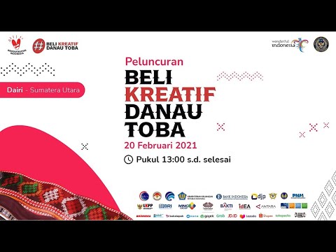 [BeliKreatifDanauToba] Peluncuran Beli Kreatif Danau Toba
