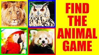 Find the ZOO Animal Sound | Listening Game for Kids, Preschoolers and Kindergarten