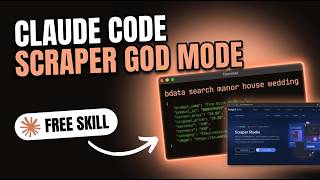 I Gave Claude Code Scraping Superpowers (FREE Skill Inside)