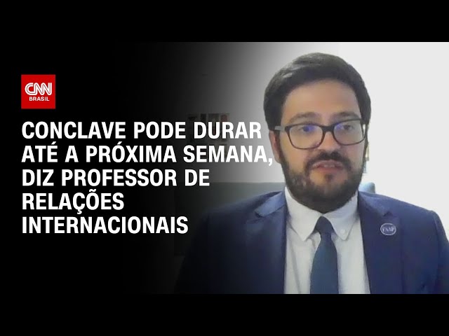 Conclave: primeiro dia serve para "reconhecimento de terreno", diz especialista | CNN ARENA