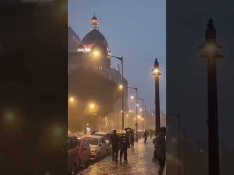 feel the Mumbai rains#my mini vlog short video jitesh#mumbai फील द रैन mumbai ❤️ ll 2022