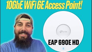 EAP 690E HD WiFi 6e WAP Speed Test, Teardown, and Unboxing | TP-Link Omada