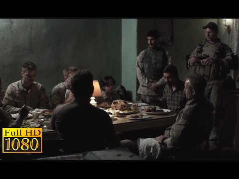 American Sniper (2014) - Dinner Scene (1080p) FULL HD
