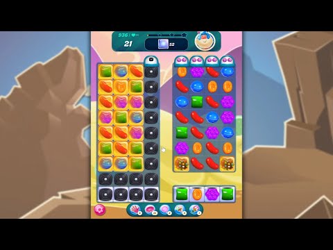 Candy Crush Saga LEVEL 936 NO BOOSTERS (new version)🐟☑️