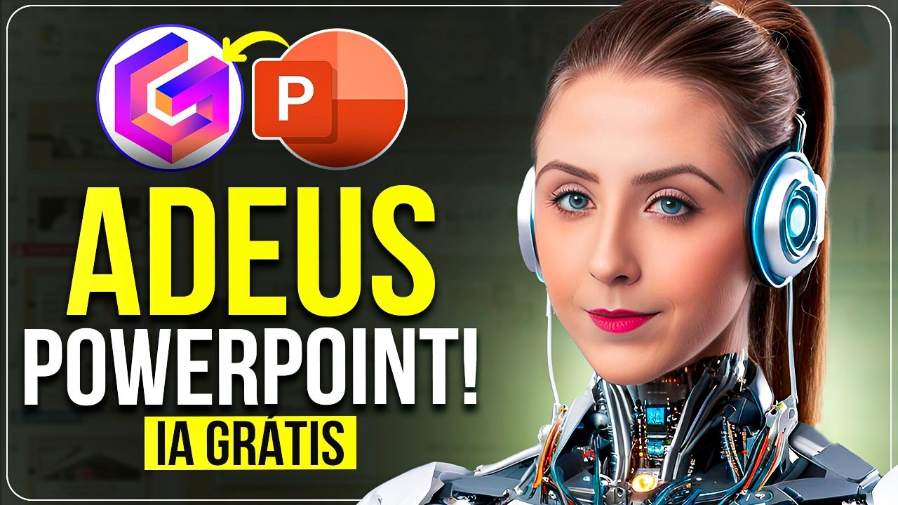 NOVA IA cria APRESENTAÇÕES INCRÍVEIS em SEGUNDOS!! Fiquei IMPRESSIONADA!