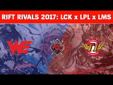 SKT vs WE - Rift Rivals 2017: LCK vs LPL vs LMS