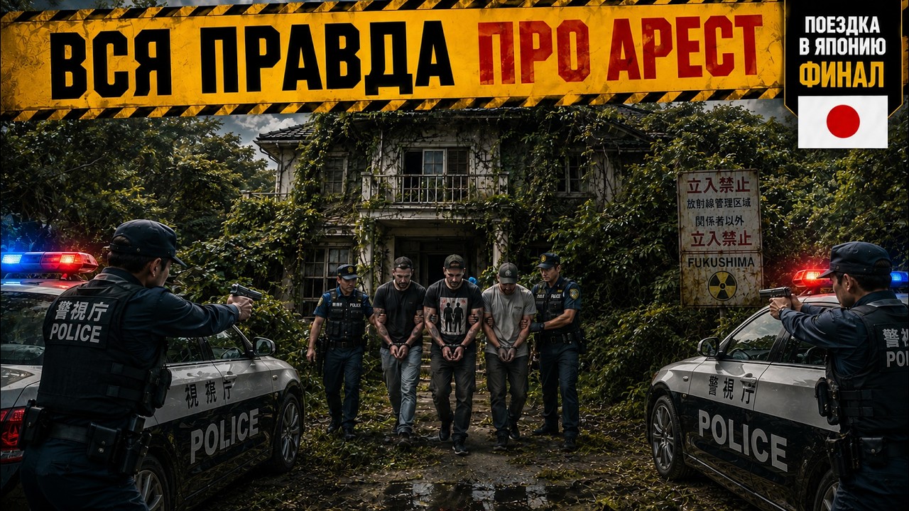 ✅Арест КРЕОСАНА - КАК ЭТО БЫЛО | Гуляем по Токио и Красной зоне☢️ | ФИНАЛ пут?