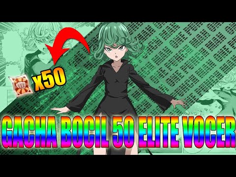 TATSUMAKI LG RATE UP NIH? GACHA YUK 50 ELITE TIKET BUAT SI BOCIL BS HOKI GK YA? - OPM The Strongest