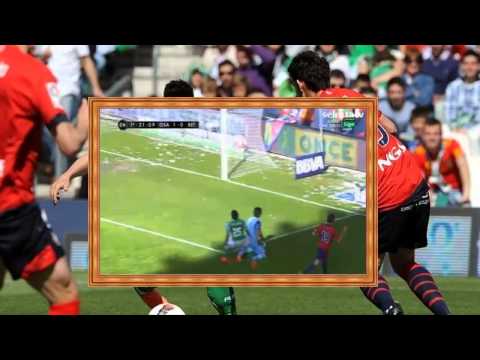 Gol de Oriol Riera Osasuna - Betis (1-0)