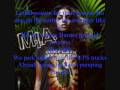 M I A Paper Planes With Lyrics