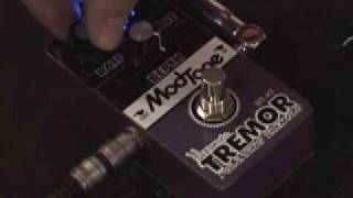 Video thumbnail for Modtone Harmonic Tremor Tremolo pedal guitar demo by gearmanndude