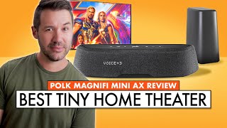 Video thumbnail for Best SMALL Home Theater Sound Bar 🤔 Polk Magnifi Mini AX Review by Andrew Robinson