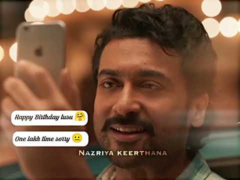 birthday wish what's app status ❤️ #nazriya