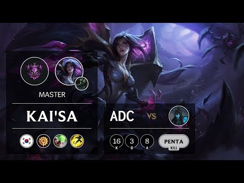 Kai'Sa ADC vs Kalista - KR Master Patch 9.8