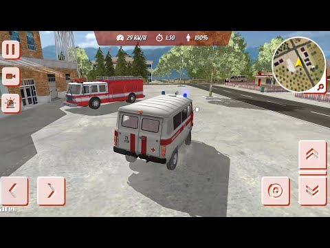 911 Emergency Ambulance 2020 - Ambulance Driving Simulator #1 - Android Gameplay
