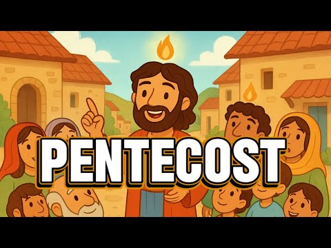 🔥The Day God Sent His Spirit | Pentecost | Bible Story for Kids | Sunday School | Christian Kid