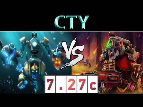 CTY [Tinker] vs [Sniper] ► The Absolute Machine CN Ranked ► Dota 2 7.27c