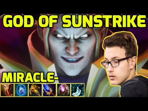 MIRACLE- INVOKER - GOD OF SUNSTRIKE  I  PRO GAMEPLAY