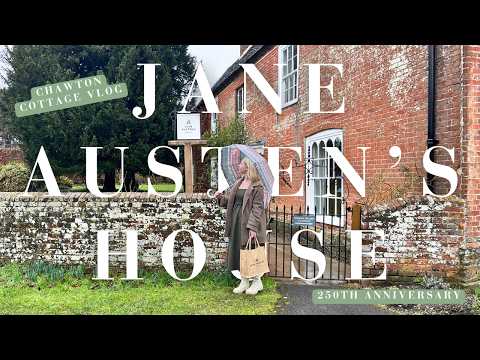 Visit Jane Austen's House with me | Chawton Cottage VLOG | 250th Anniversary Exhibitions