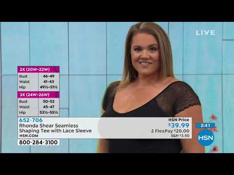 Rhonda Shear Seamless Shaping Tee