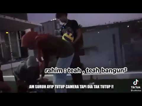 panic & risau Teah pengsan?