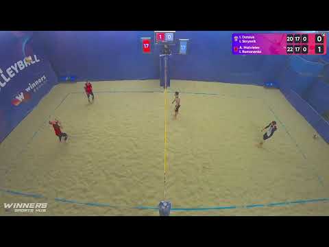 08:10 I. Datsiuk / I. Skrynnik - A. Matvieiev / I. Romanenko 23.12.2022 | Winners Beach Volleyball