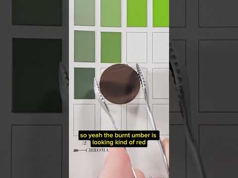 WHAT HUE IS RAW UMBER? BURNT UMBER? Don't let your eyes be fooled!