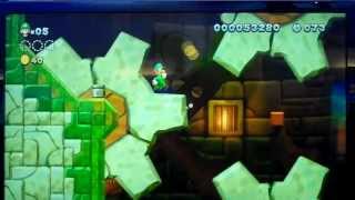 New Super Luigi U - Flame-Gear Tower Success (E3 2013)