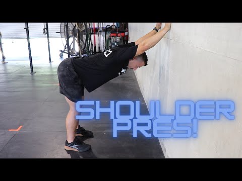 Wall Shoulder Stretch