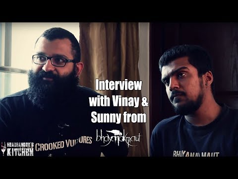 Headbanger's Kitchen - Episode 2 - Interview with Bhayanak Maut (Vinay & Sunneith)