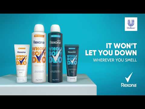 New Rexona Whole Body Deodorant | It won't let you down, wherever you smell.