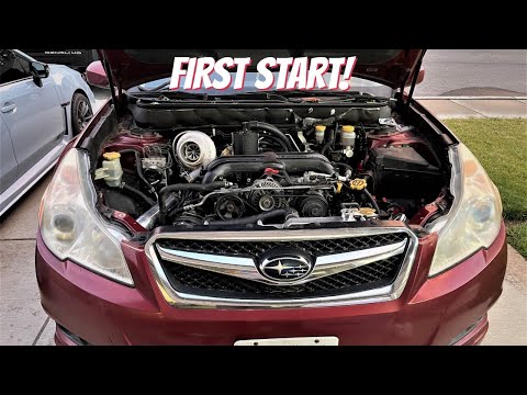 The Big Turbo Legacy First Start!