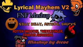 Cover art for Lyrical Mayhem V2 FNF