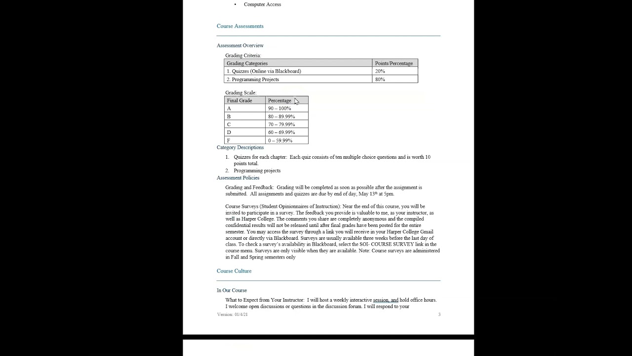 CSC 121   Lecture 01   Syllabus and Class Intro