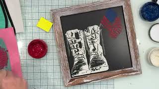 Let's get make a memorial sign and do a drawing for happy mail