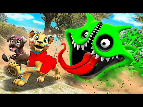 HUNGRY WORM PHASE 3 is following me... (Gmod Sandbox)