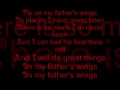 On My Father's Wings with lyrics 