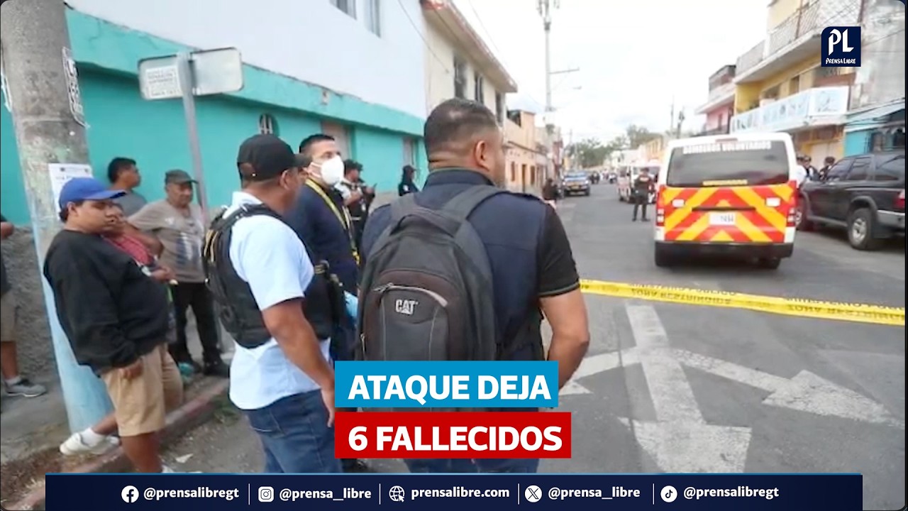 Surgen nuevos detalles del ataque armado en zona 6; entre los heridos hay un menor