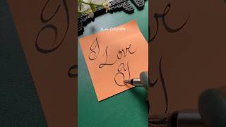 Download lagu How to write 'I love you' in calligraphy #shorts #calligraphy #lettering mp3 Download lagu How to write 'I love you' in calligraphy #shorts #calligraphy #lettering mp3
