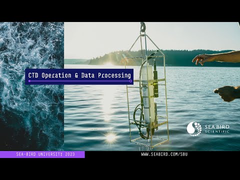 CTD Operation & Data Processing: The 19plus V2 | Sea-Bird University 2023