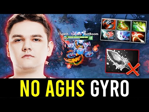 "YATORO GYRO WITHOUT AGHANIM'S SCEPTER LOOKS LIKE.."