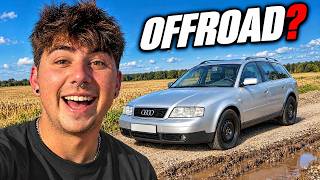 Kann ein über 20 Jahre alter Audi A6 ins Gelände?